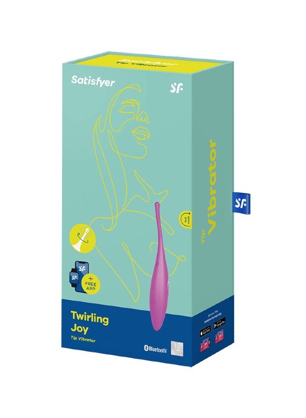 Satisfyer Twirling Joy App-Controlled Clitoral Vibrator