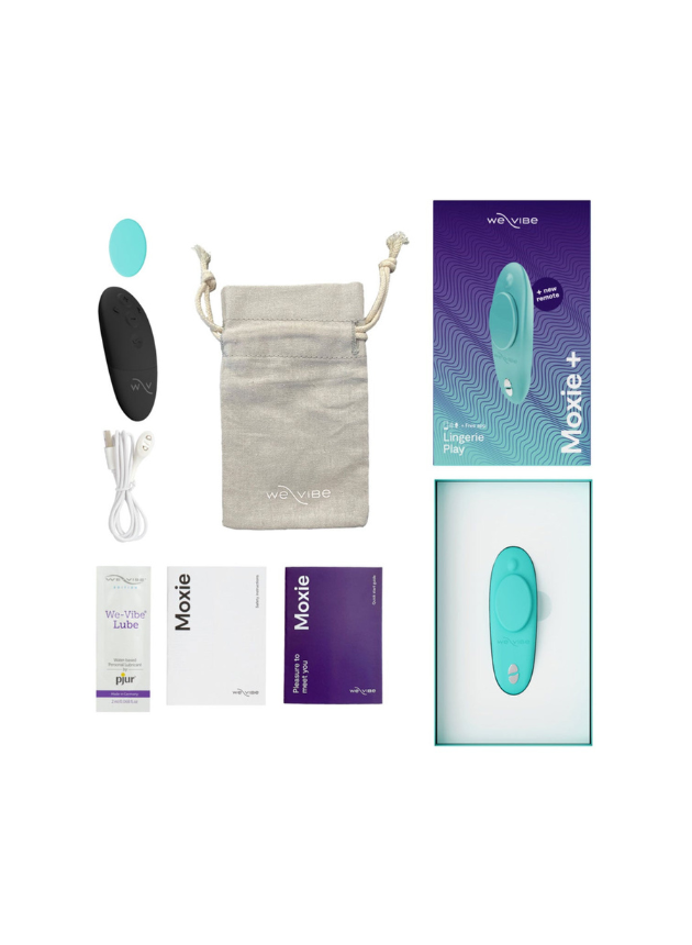 We-Vibe Moxie+ App and Remote Controlled Wearable Panty Vibrator