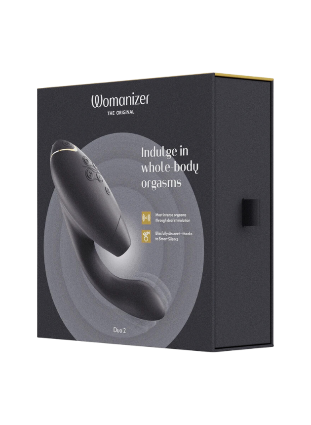 Womanizer Duo 2 Pleasure Air Clitoral Stimulator and G-spot Vibrator
