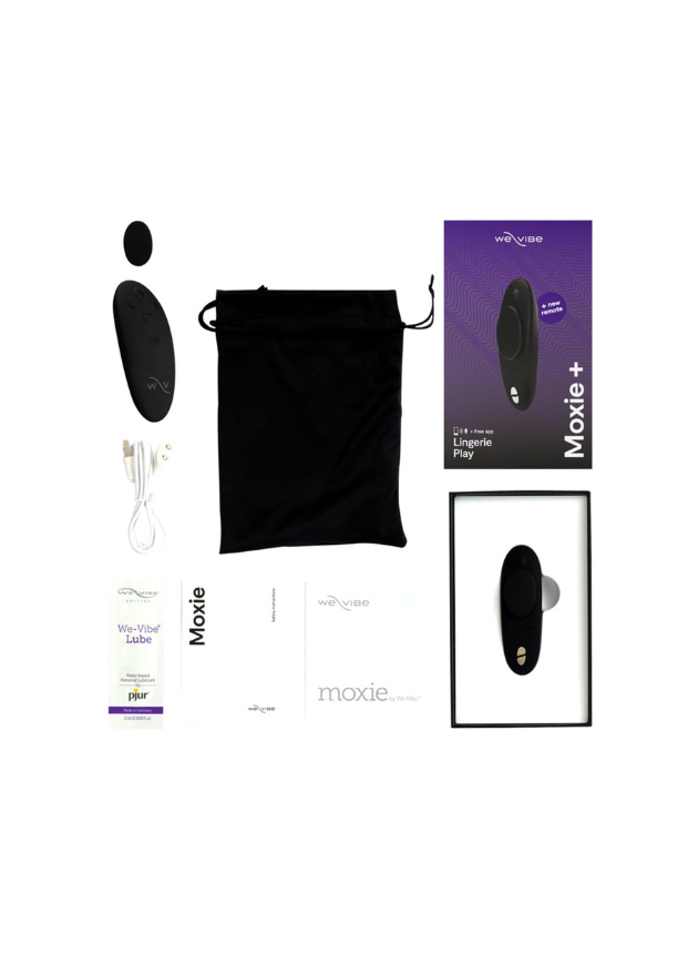 We-Vibe Moxie+ App and Remote Controlled Wearable Panty Vibrator