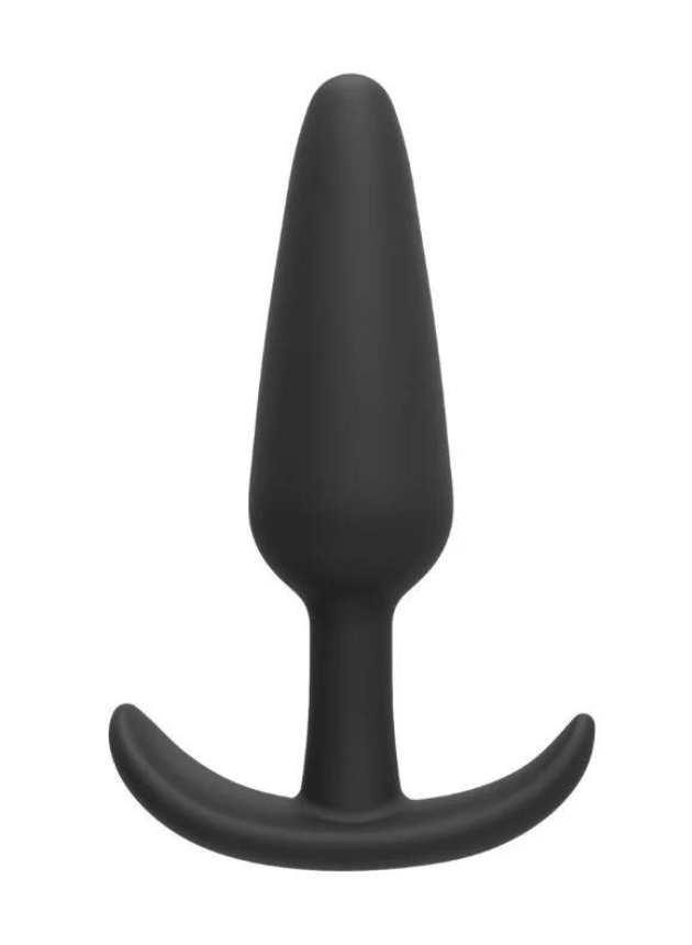 NOTI Noir Beginner Butt Plug with Curved base Set