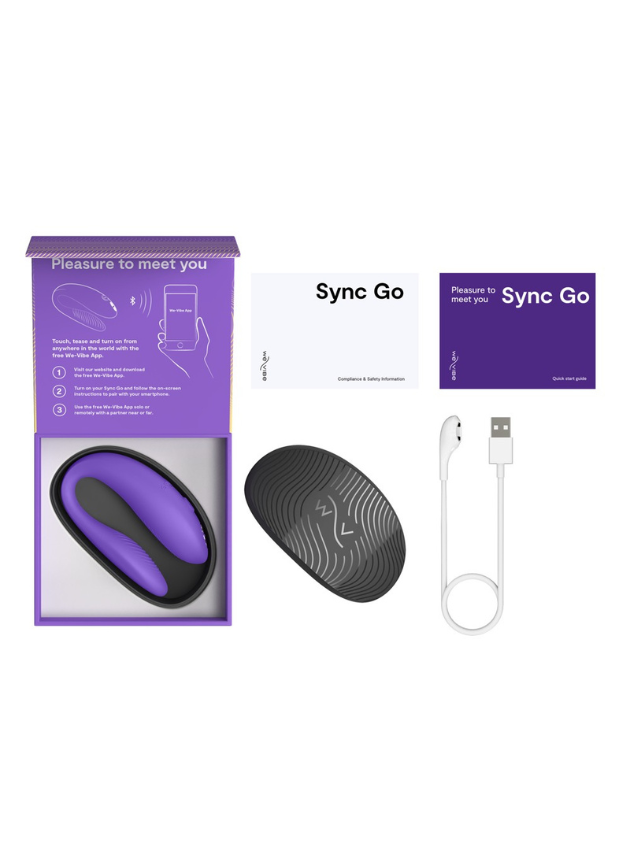 We-Vibe - Sync Go App and Remote-Controlled Couple Vibrator
