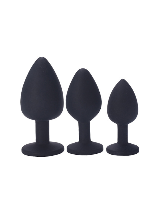 NOTI Jewelled Butt Plug Set of 3