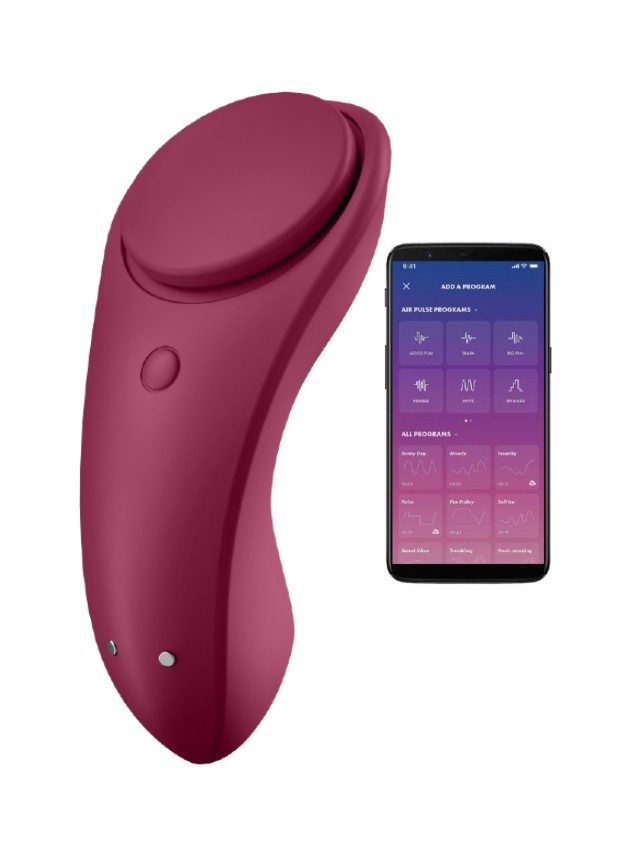 Satisfyer Sexy Secret App-Controlled Panty Vibrator NOTI Satisfyer Sexy Secret App-Controlled Panty Vibrator NOTI