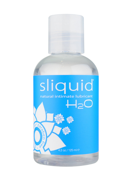 Sliquid Naturals H2O Waterbased Lubricant 125ml