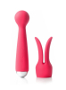 SVAKOM Emma Warming Vibrator with Rabbit Cap Pink
