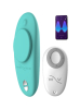 We-Vibe Moxie Panty Vibrator with Remote Control and App Aqua