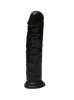 Dilly Realistic Dildo With Suction Cup Large 22 cm Black