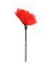 Obei Sparkle Feather Tickler 27 cm Red