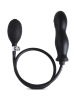 Basiks Noir Inflatable Butt Plug 15.3 cm Black