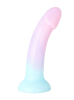 Dilly Hue Gradient Flexible Dildo Pink  18 cm Pink