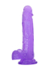 Dilly Classic Realistic Dildo With Suction Cup 18 cm Purple