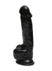 Dilly Classic Realistic Dildo With Suction Cup 15 cm Black