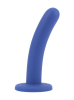 Dilly Slender Smooth Silicone Dildo Small Blue