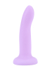 Dilly Hue Smooth Flexible Dildo Purple 13.6 cm Purple
