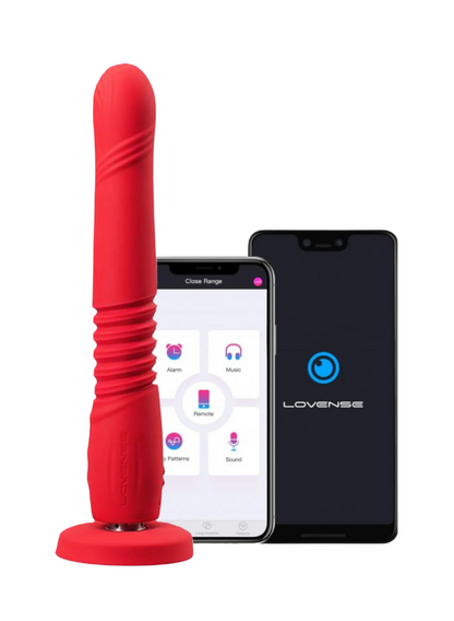 Lovense Gravity App Controlled Suction Cup Thrusting Dildo 25.9 cm NOTI Lovense Gravity App Controlled Suction Cup Thrusting Dildo 25.9 cm NOTI