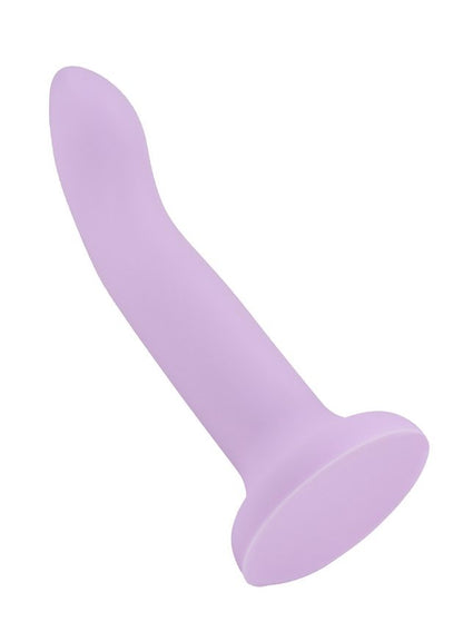 Dilly Hue Smooth Flexible Dildo Purple 13.6 cm