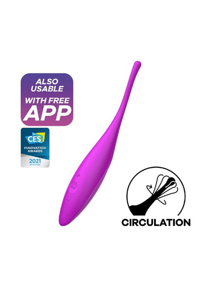 Satisfyer Twirling Joy App-Controlled Clitoral Vibrator