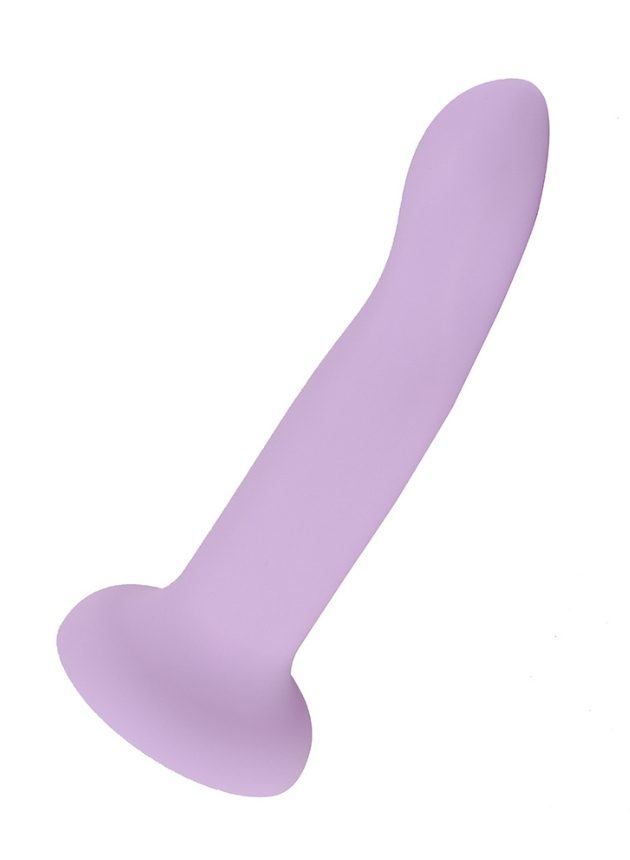 Dilly Hue Smooth Flexible Dildo Purple 13.6 cm