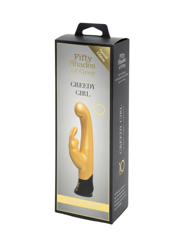 Fifty Shades Greedy Girl G-Spot Rabbit Vibrator