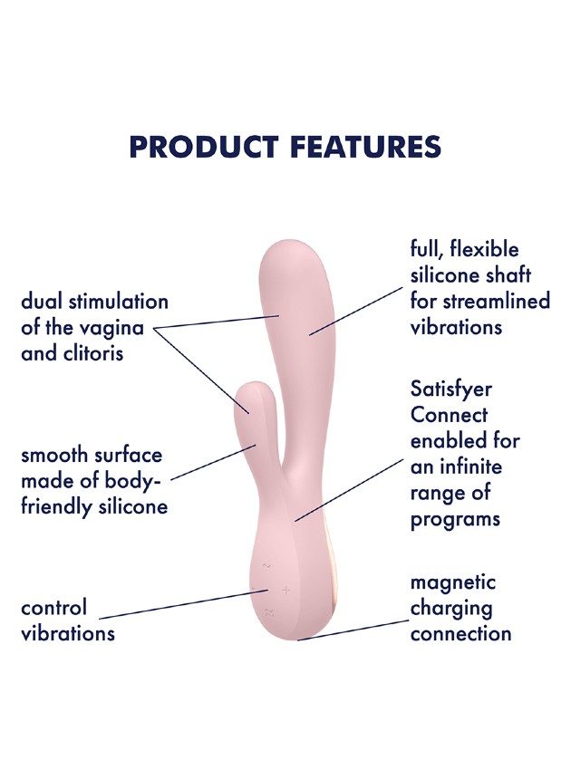 Satisfyer Mono Flex App-Controlled Rabbit Vibrator