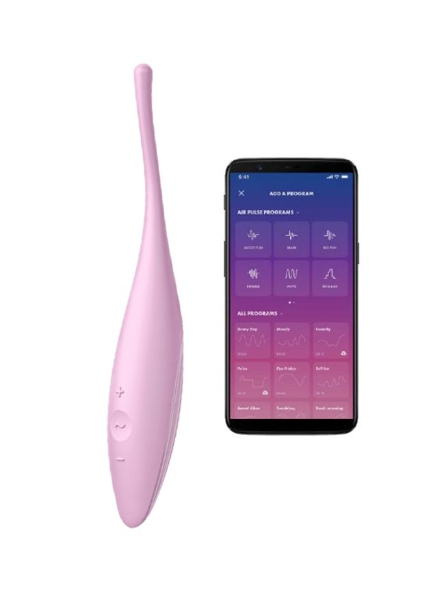 Satisfyer Twirling Joy App-Controlled Clitoral Vibrator