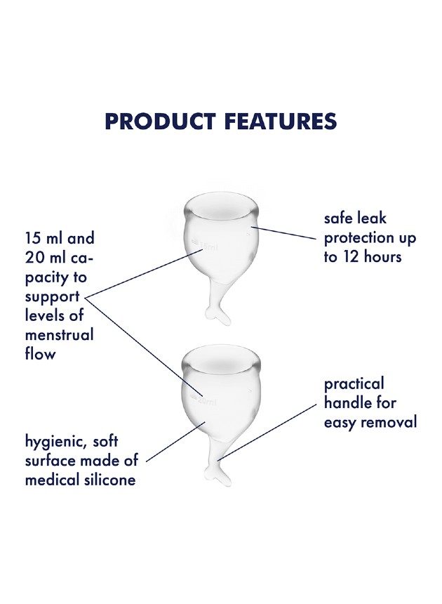 Satisfyer Feel Secure Menstrual Cup