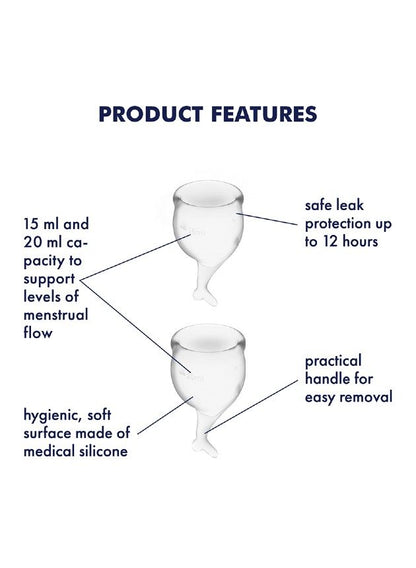 Satisfyer Feel Secure Menstrual Cup