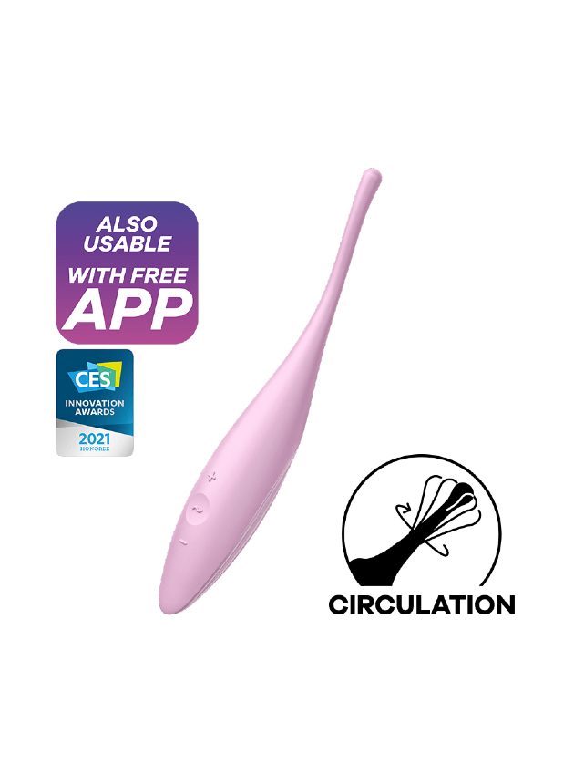 Satisfyer Twirling Joy App-Controlled Clitoral Vibrator