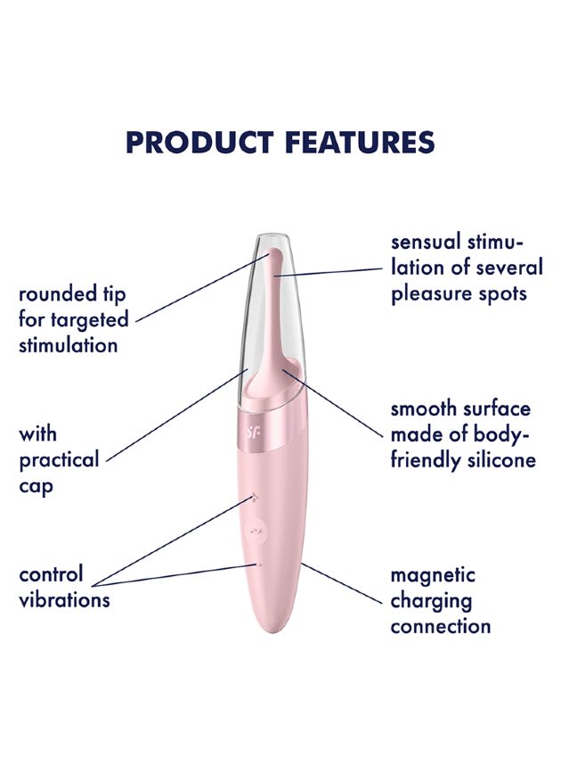 Satisfyer Twirling Delight Tip Clitoral Vibrator