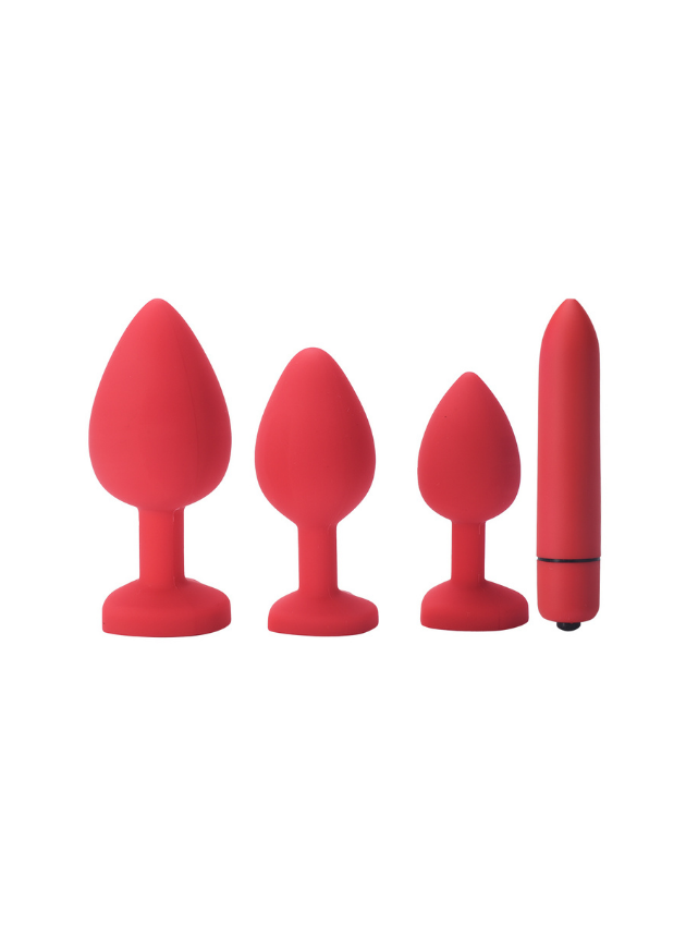 NOTI We Love Heart Butt Plug Set