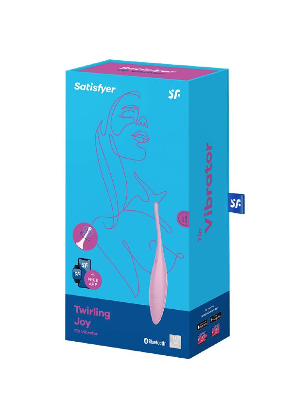 Satisfyer Twirling Joy App-Controlled Clitoral Vibrator