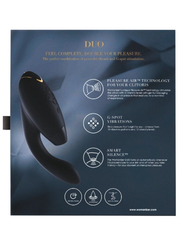 Womanizer Duo G-Spot Clitoral Stimulator