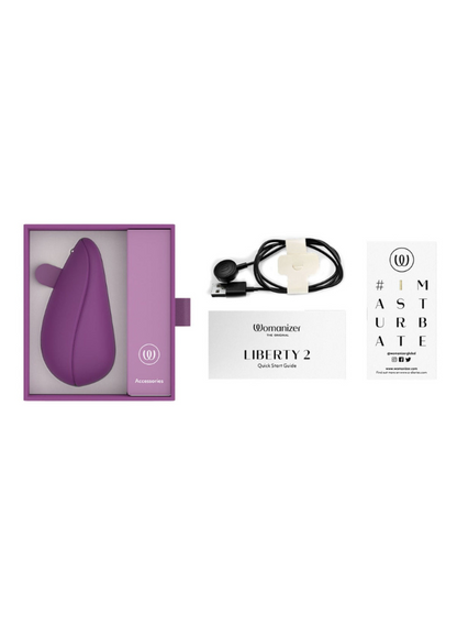 Womanizer Liberty 2 Rechargeable Clitoral Stimulator with Pleasure Air Technology