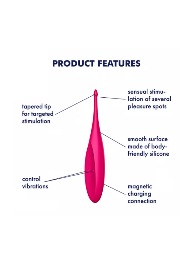 Satisfyer Twirling Fun Tip Clitoral Vibrator