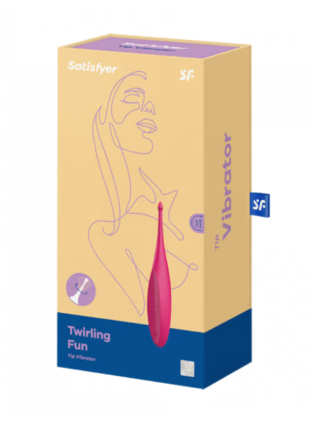 Satisfyer Twirling Fun Tip Clitoral Vibrator