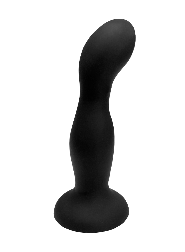 Dilly Curve Textured Anal Dildo With Suction Cup 16 cm