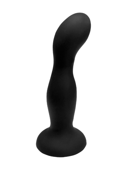 Dilly Curve Textured Anal Dildo With Suction Cup 16 cm