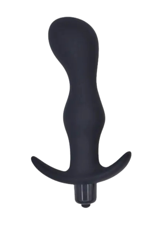 Basiks Noir Vibrating Butt Plug 13 cm Black