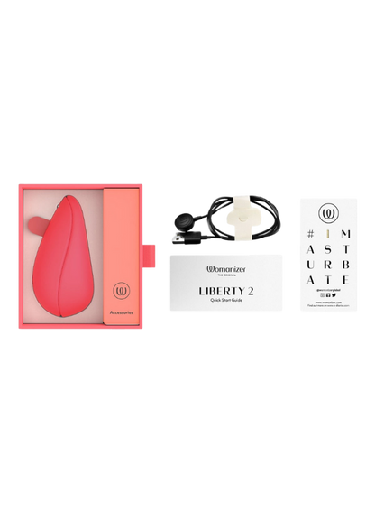 Womanizer Liberty 2 Rechargeable Clitoral Stimulator with Pleasure Air Technology