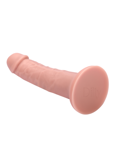 Dilly Realistic Dildo With Suction Cup Medium 20.5 cm