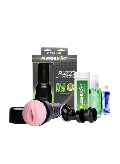 Fleshlight - Pink Lady Original Value Pack Hands Free Experience