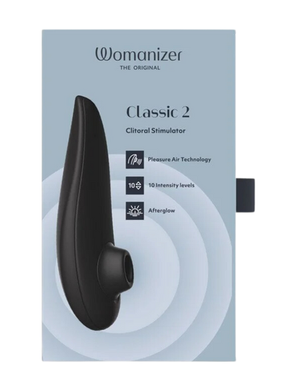 Womanizer Classic 2 Pleasure Air Clitoral Stimulator Black