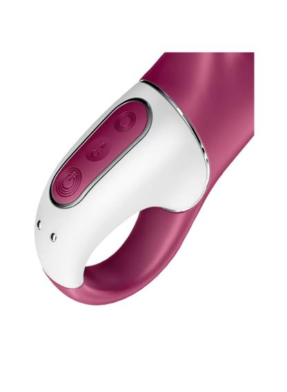 Satisfyer Heated Affair App-Controlled Rabbit Vibrator Red