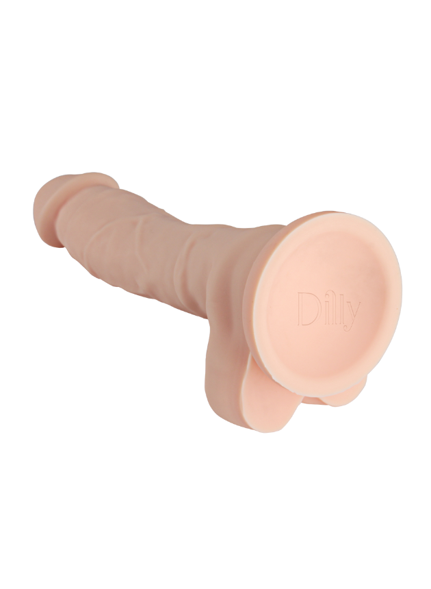 Dilly Classic Realistic Bendable Dildo With Suction Cup 21.5 cm