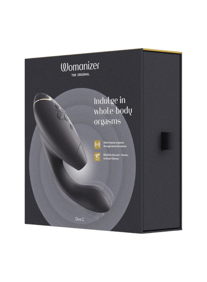 Womanizer Duo 2 Pleasure Air Clitoral Stimulator and G-spot Vibrator