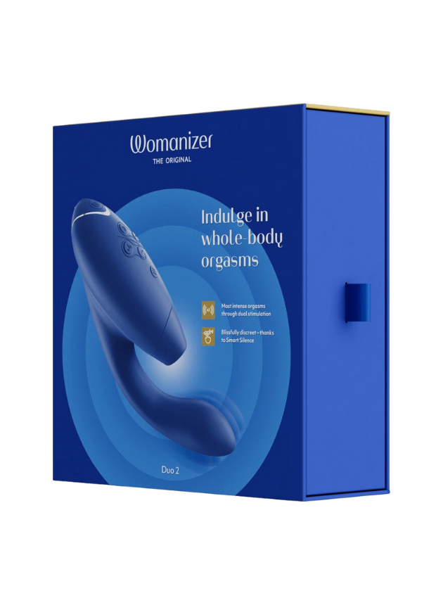 Womanizer Duo 2 Pleasure Air Clitoral Stimulator and G-spot Vibrator