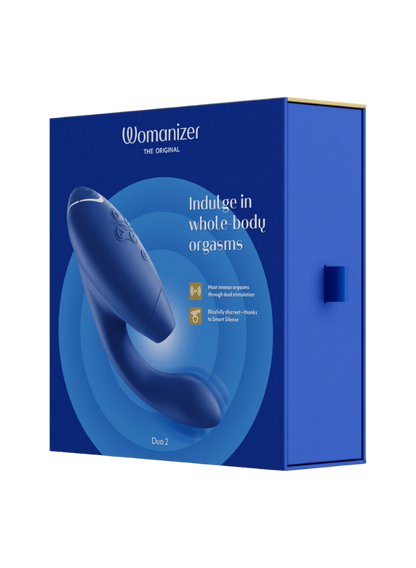 Womanizer Duo 2 Pleasure Air Clitoral Stimulator and G-spot Vibrator