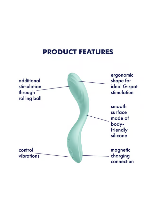 Satisfyer Rrrolling Pleasure G-Spot Vibrator Mint