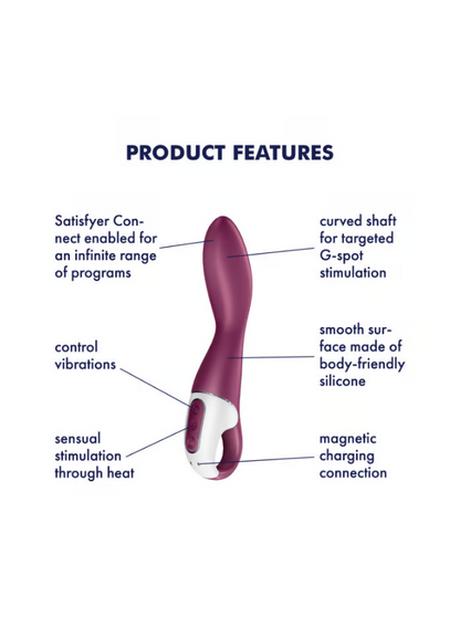 Satisfyer Heated Thrill App-Controlled G-Spot Vibrator